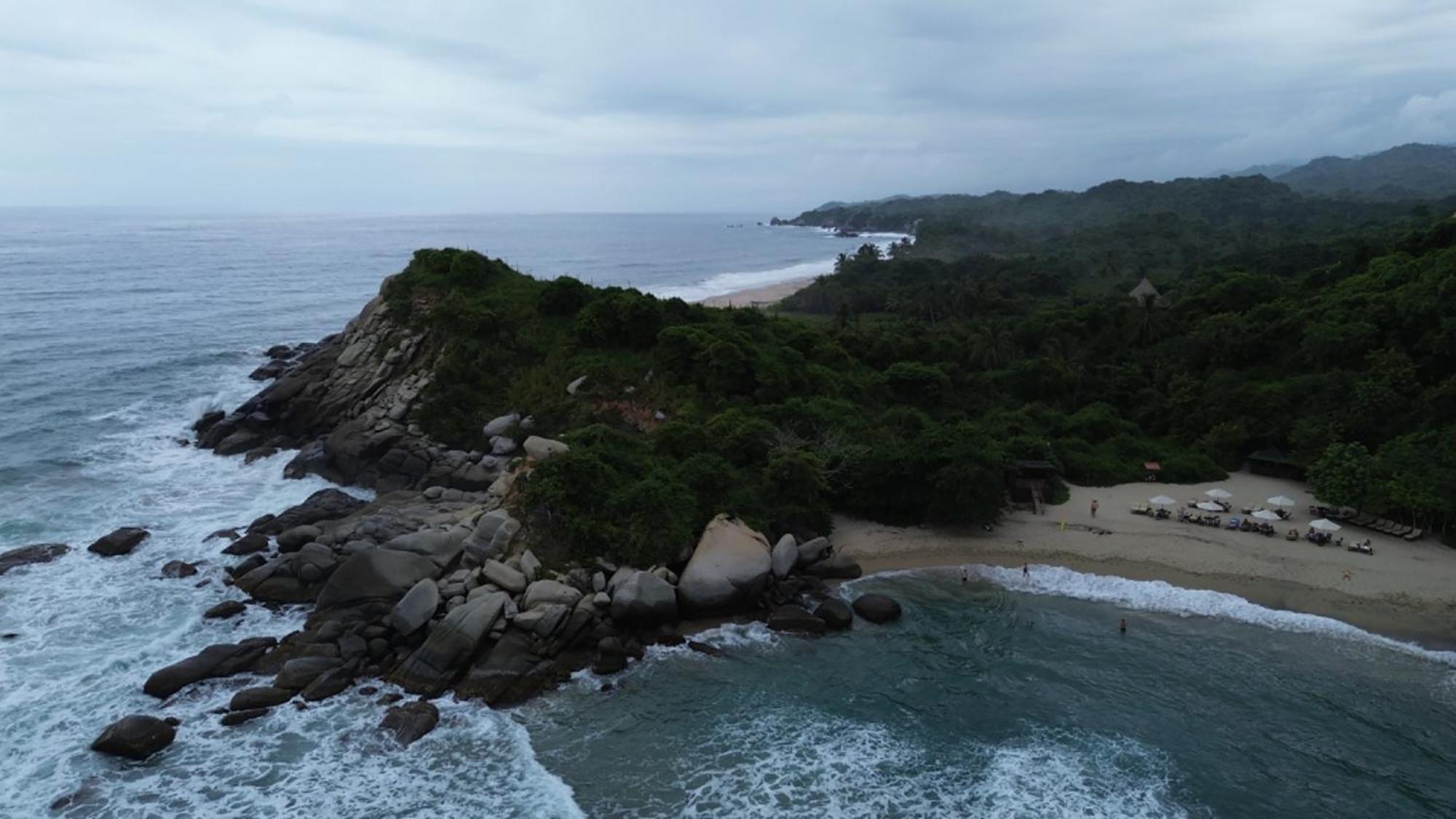 Hostal Mirador Dentro Del Parque Tayrona El Zaino Eksteriør bilde