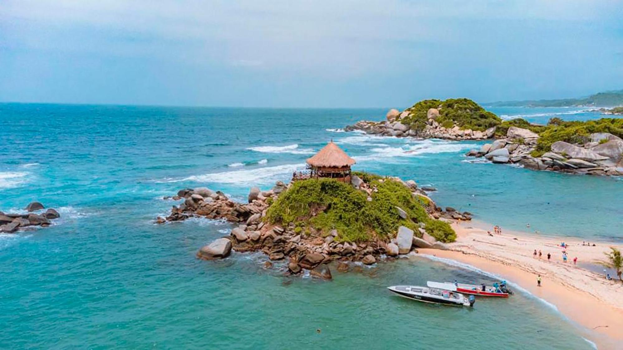 Hostal Mirador Dentro Del Parque Tayrona El Zaino Eksteriør bilde