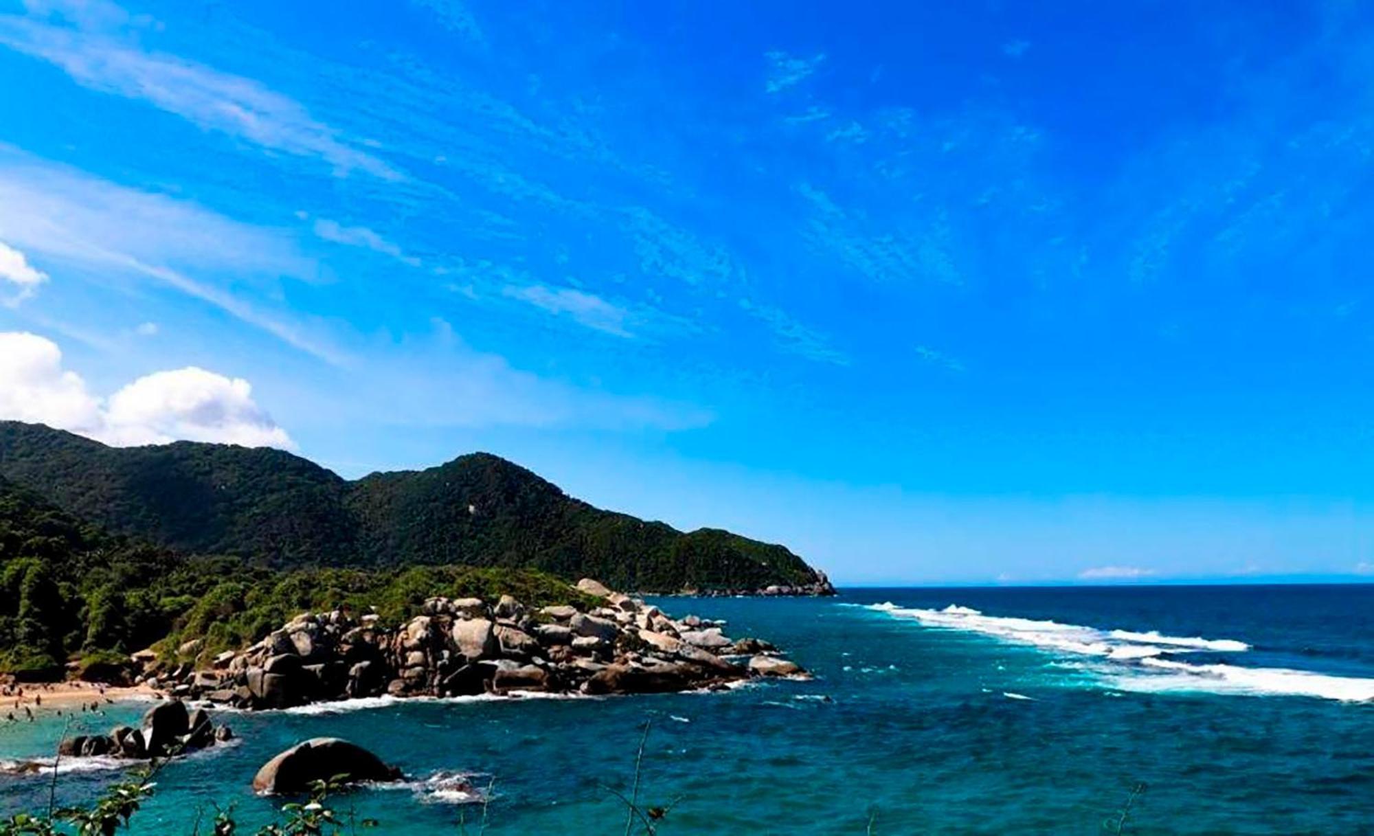 Hostal Mirador Dentro Del Parque Tayrona El Zaino Eksteriør bilde